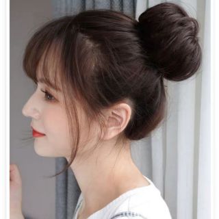 Tóc giả búi tỏi cao cấp siêu xinh