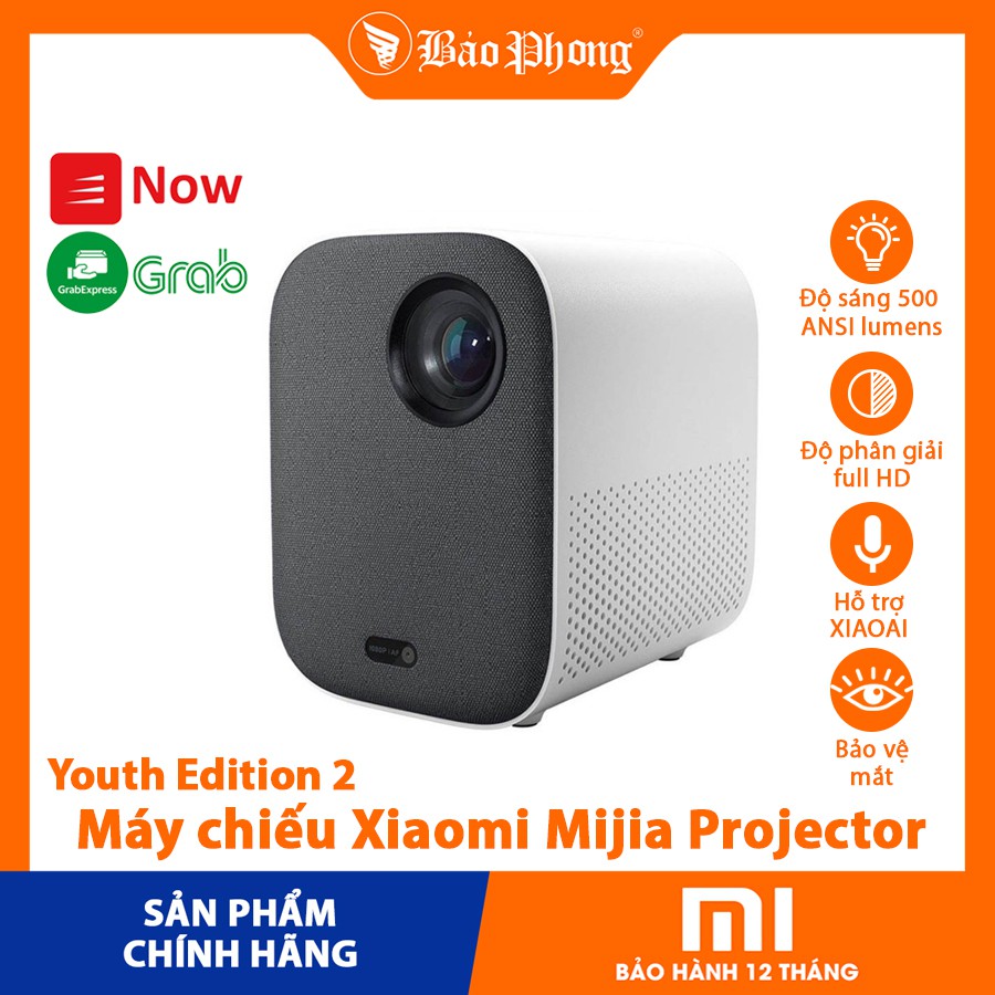 Máy chiếu thông minh Full HD 4K Xiaomi Mijia Projector Youth Edition 2 ( hỗ trợ XIAOAI ) - Bảo hành 12 tháng