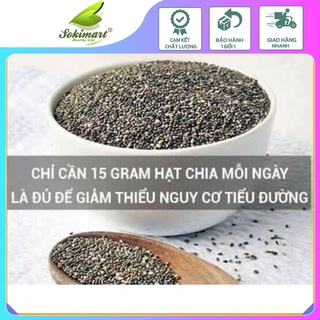 HẠT CHIA BLACK BAG CHIA 500G *FREESHIP* HẠT CHIA NHẬP KHẨU MEXICO