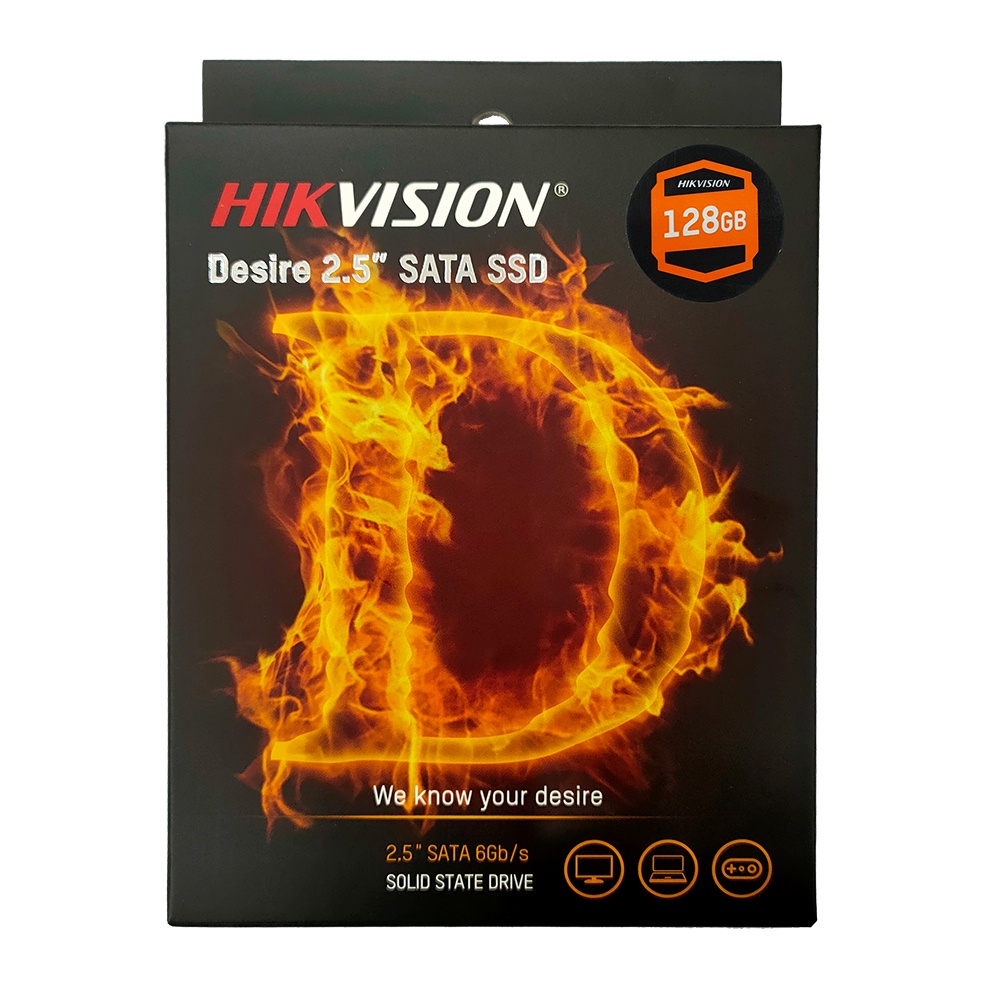 Ổ cứng SSD Hikvision HS-SSD-Desire 128G - Hàng chính hãng BH36 tháng