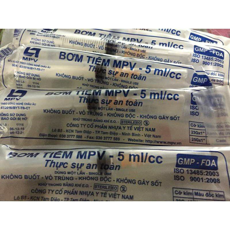 bơm  tiêm 5ml