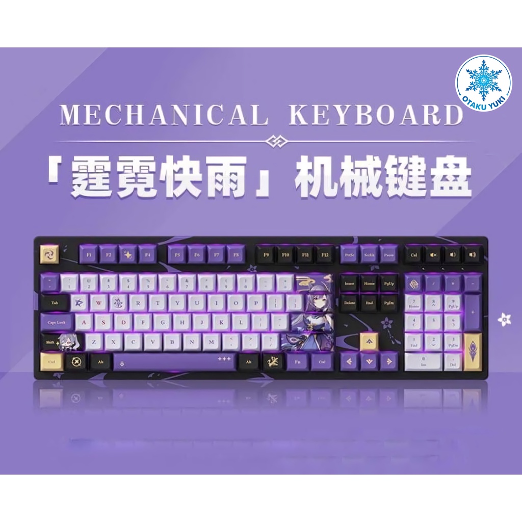 [Đặt Trước] Bàn Phím Cơ Keqing Đình Nghê Khoái Vũ TTC Switch