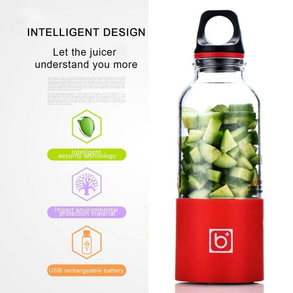 Máy Xay Sinh Tố PISTA 500ML Sạc USB