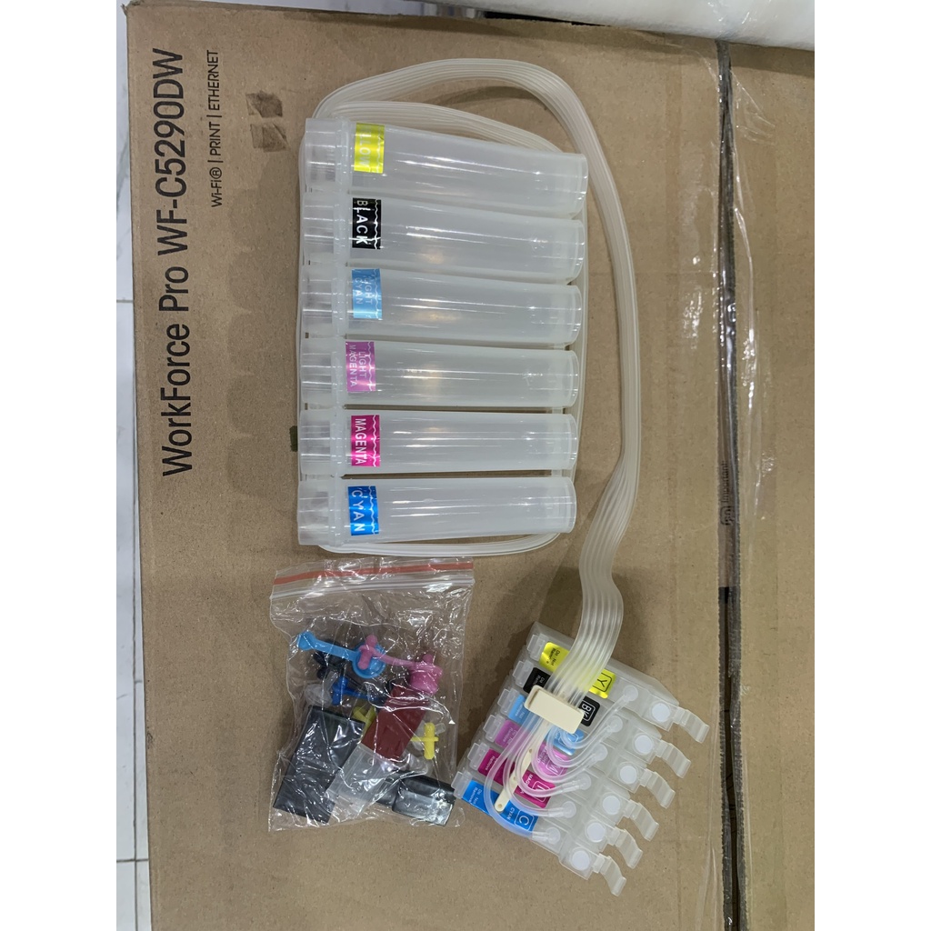 Bộ Tiếp Mực Ngoài -không chip dùng cho máy in epson t60/t50/1390/1430