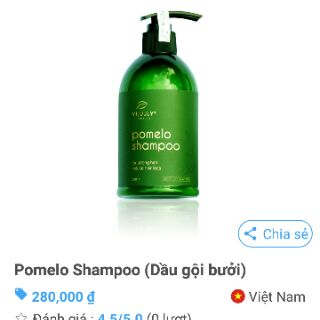 (FREESHIP) Dầu Gội Bưởi Kích Thích Mọc Tóc