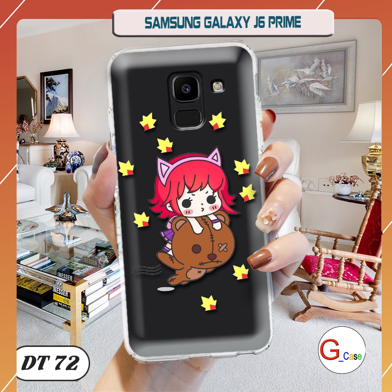 Ốp lưng dẻo trong in hình cho Samsung Galaxy J6 Prime