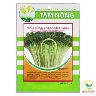 Hạt Giống Rau Mầm Bông Cải Xanh Italia 20G