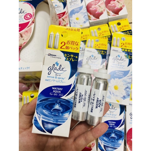 Tinh dầu thay thế xịt thơm phòng tự động glade nhật Bản