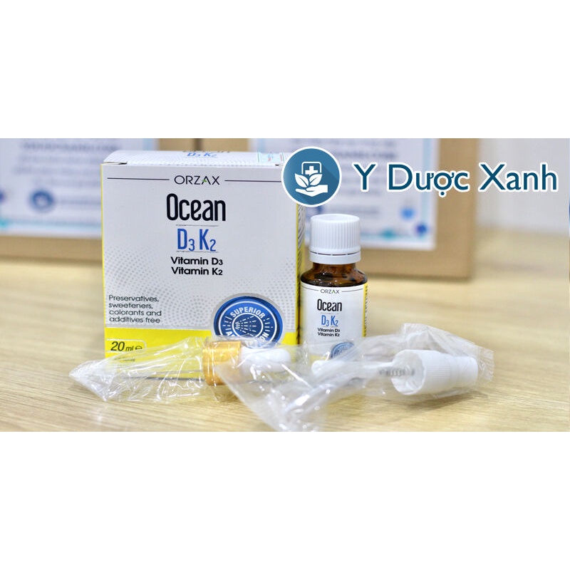 Mua  OCEAN D3 K2 20ml, Vitamin D3 K2 cho bé, trẻ em - Y Dược Xanh