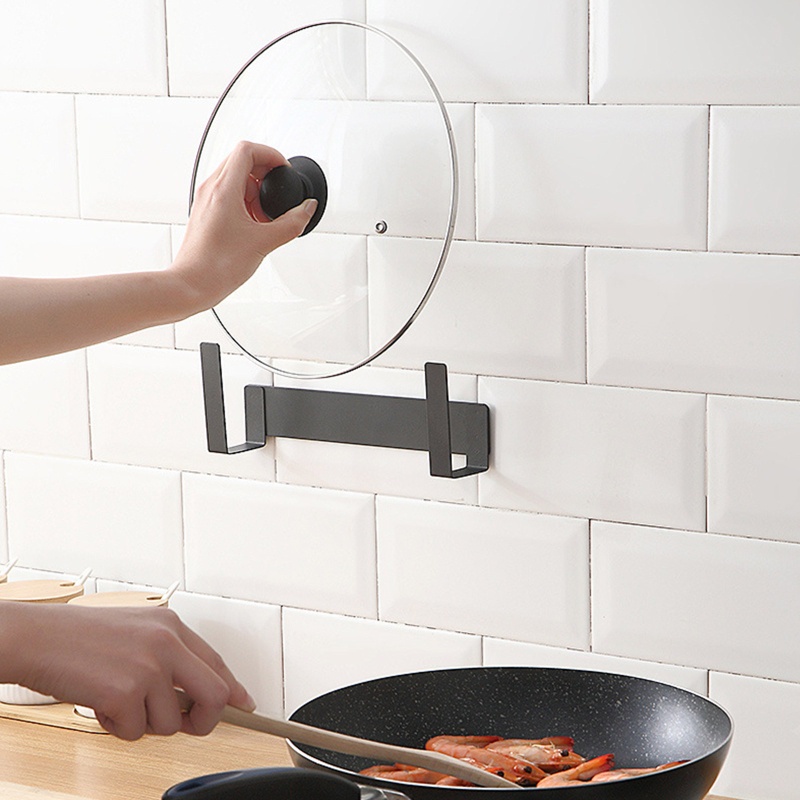 Giá Đỡ Thớt / Nắp Nồi Gắn Tường Tiện Dụng Cho Nhà Bếp