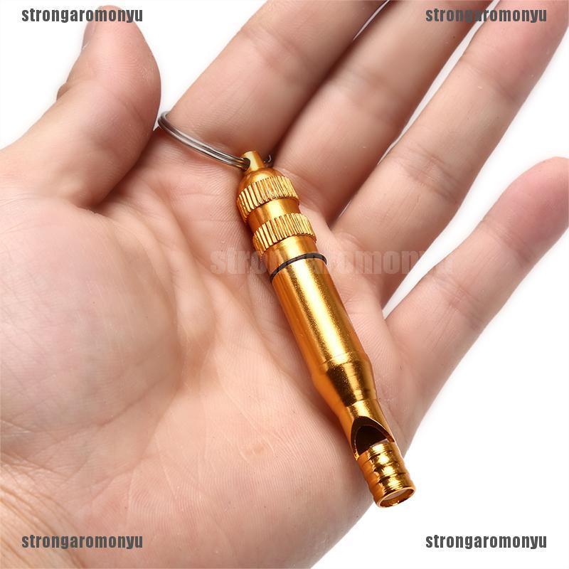 1 Còi Thổi Đi Cắm Trại Bằng Nhôm