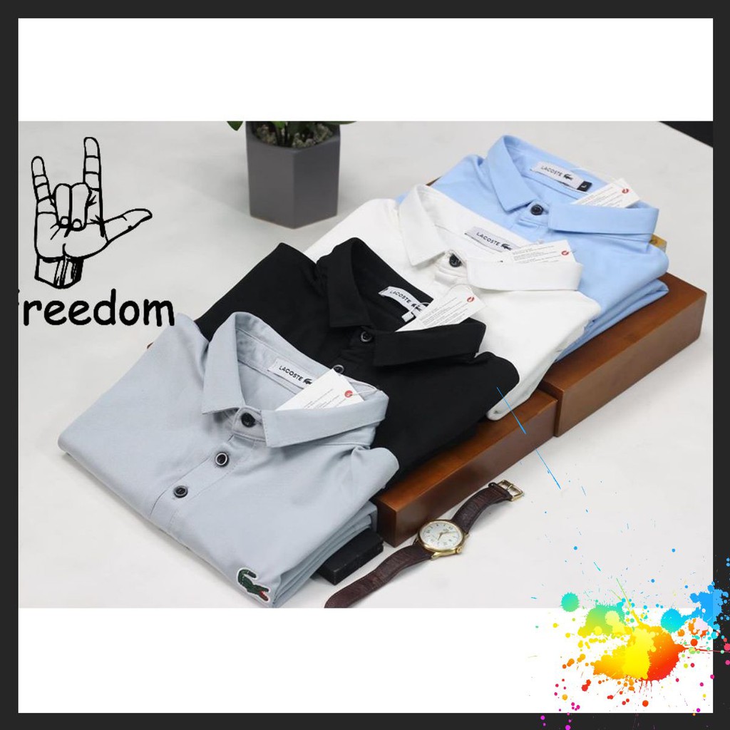 Áo Phông Nam có cổ chất mát mềm mại - Áo Polo nam  có cổ siêu mượt - Áo Thun Nam Cá Sấu Có Cổ Chất đẹp siêu mát lạnh | BigBuy360 - bigbuy360.vn