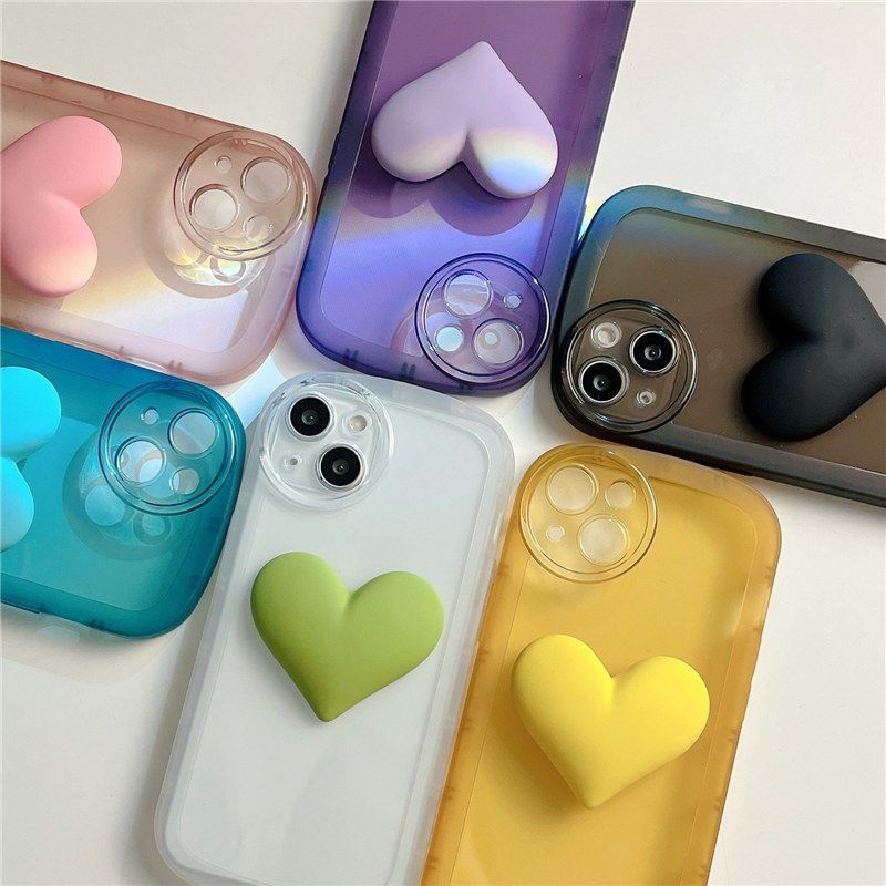 Ốp lung i phone bánh mì kèm tim 7plus/8plus/x/xs/xsmax/11/12/13 pro/max/plus - Dino case