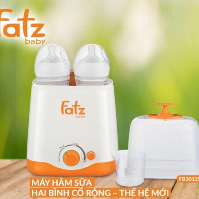 MÁY HÂM SỮA 2 BÌNH CỔ RỘNG Dou1 FATZ FB3012SL