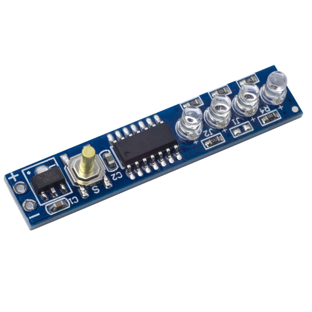 Bảng Hiển Thị Mức Độ Pin Lithium 1S/2S/3S/4S Cho Pin 18650