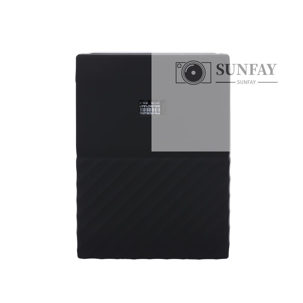 Vỏ Silicone Bảo Vệ Ổ Cứng Ssd Chống Trơn Trượt Cho Wd My Passport 1t 2t