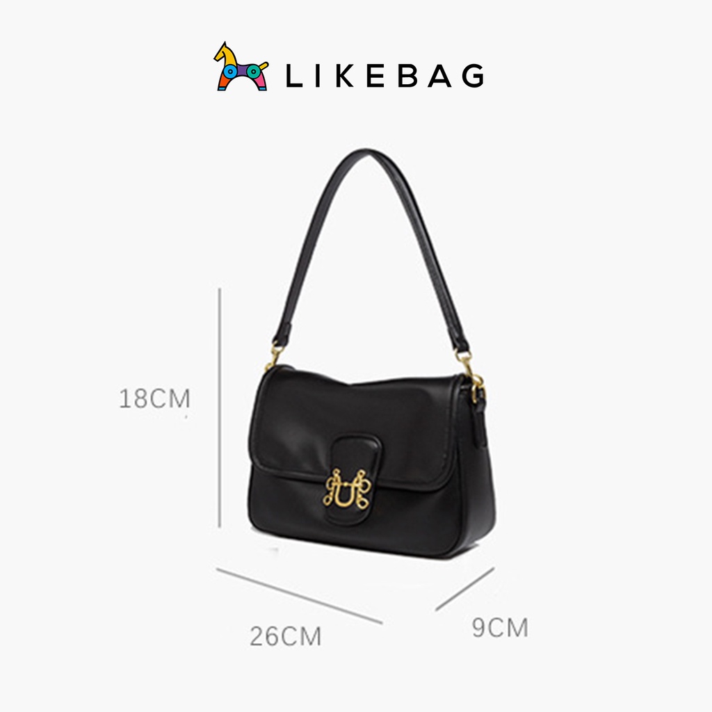 Túi xách nữ đeo vai, kẹp nách LIKEBAG da PU sang trọng chính hãng 219XK6866-2 - LIBAGI