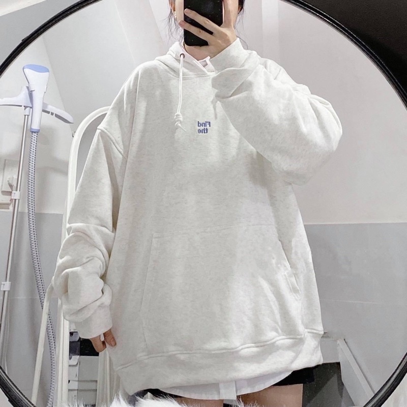 Áo Khoác ,Áo Hoodie Nỉ thêu “ FIND THE “ ulzzang unisex chất nỉ siêu mịn cực ấm | BigBuy360 - bigbuy360.vn