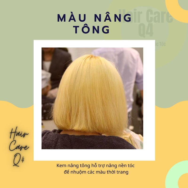 Kem nâng tông màu tóc ( nâng tông mạnh) - Hair Care Q4