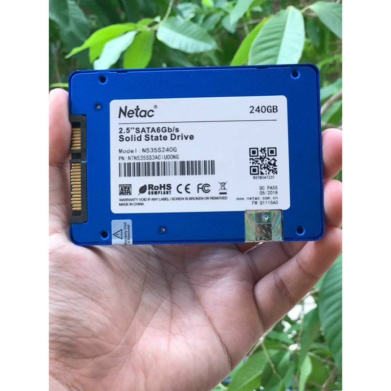 Ổ cứng SSD 240G Netac-Bảo hành 36 T( Dùng cho Laptop-máy tính bàn ) 95