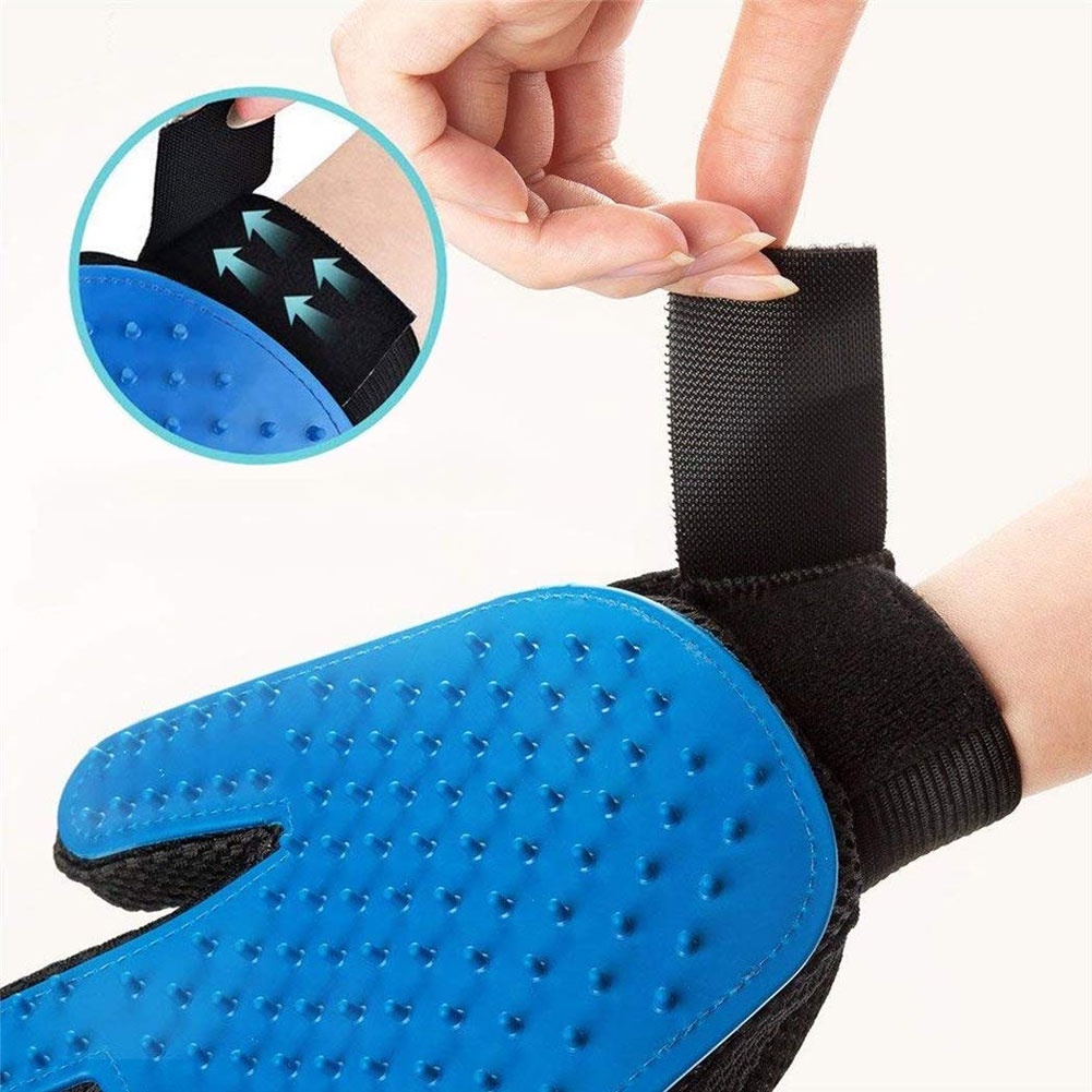 1 Găng Tay Bàn Chải Lông Cho Thú Cưng