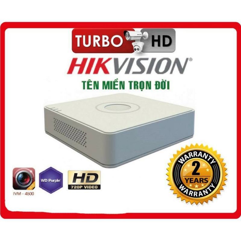 Đầu ghi Hikvision 4 kênh model DS-7104HGHI-F1