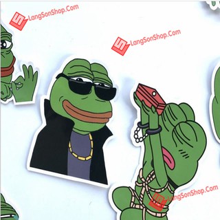 Bộ Sticker Dán Hình Pepe Voz cực Chất