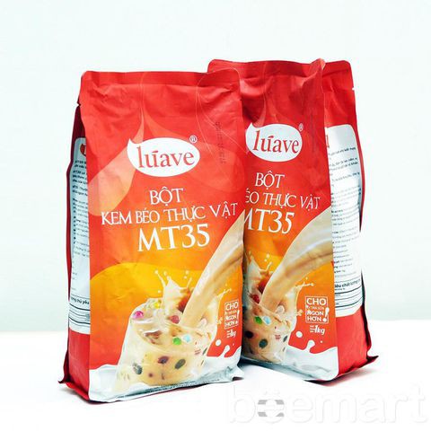 1kg bột kem béo thực vật Luave MT35 -  Indo Kievit Vana Blanca 1kg / gói - pha trà sữa