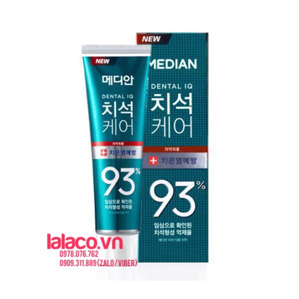 Kem Đánh Trắng Răng Median 93% Tooth-Paste 120g