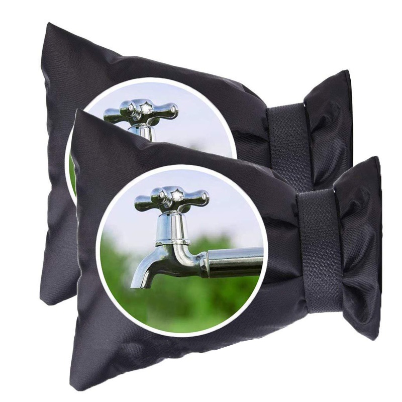 Vỏ Bọc Vòi Nước Cách Nhiệt Có Van Xả Nước Ngoài Trời