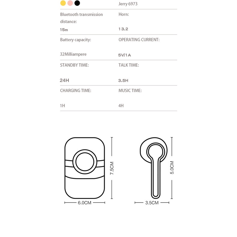 Tai nghe Bluetooth không dây Pro12 thiết kế hình Minion dễ thương