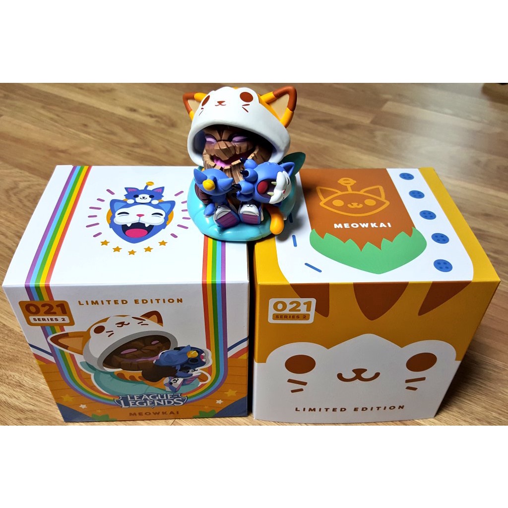 Mô hình LoL Maokai Meowkai 11cm - MEOWKAI FIGURE CHIBI  - Figure LMHT Liên Minh Huyền Thoại