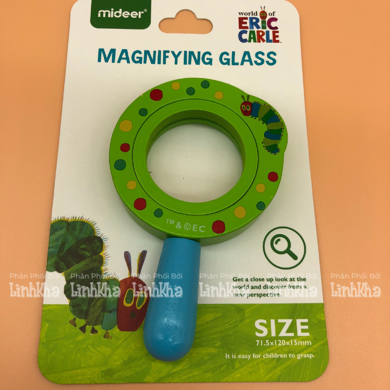 Kính lúp Khám phá thế giới - Mideer X Eric Carle Kids Magnifying Glass - MD0112