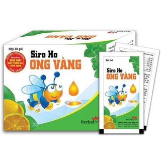 Siro ho Ong Vàng (Hộp 30 gói x 5ml)
