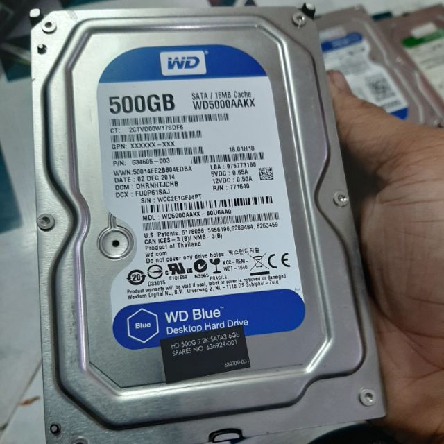 Ổ Cứng HDD PC Western , Seagate 500G Cho PC