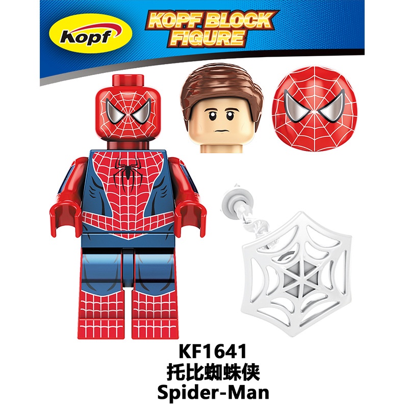 Minifigures Các Mẫu Nhân Vật  DC Nhân Vật Người Nhện Spiderman Green Goblin Bác Sĩ KF6153 - Đồ Chơi Lắp Ráp Mini
