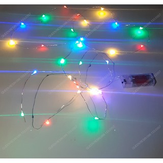 Đèn Led dây 3v chạy 2 pin tiểu dài 3m