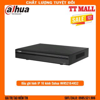 . đầu ghi hình camera dahua dh-nvr5216-4ks2 16 kênh ip - tích hợp tên miền miễn phí trọn đời . .