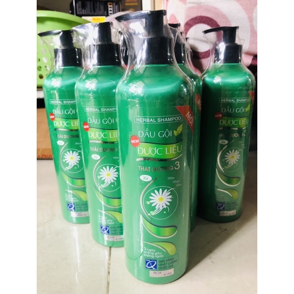 Dầu gội dược liệu Thái Dương 3 - 600ml và 480ml