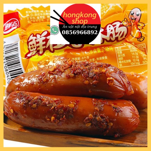 Giá sỉ 1 thùng xúc xích ngô -hongkong shop