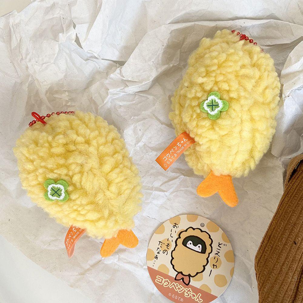 Móc Khóa Hình Chim Cánh Cụt Nhồi Bông Dễ Thương