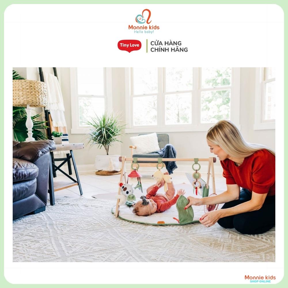 Thảm nhạc cho bé sơ sinh Tiny Love Luxe Gymini Boho Chic, đồ chơi trẻ em thông minh - Monnie Kids
