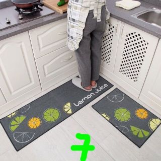 Bộ 2 tấm thảm trải nhà bếp tiện dụng