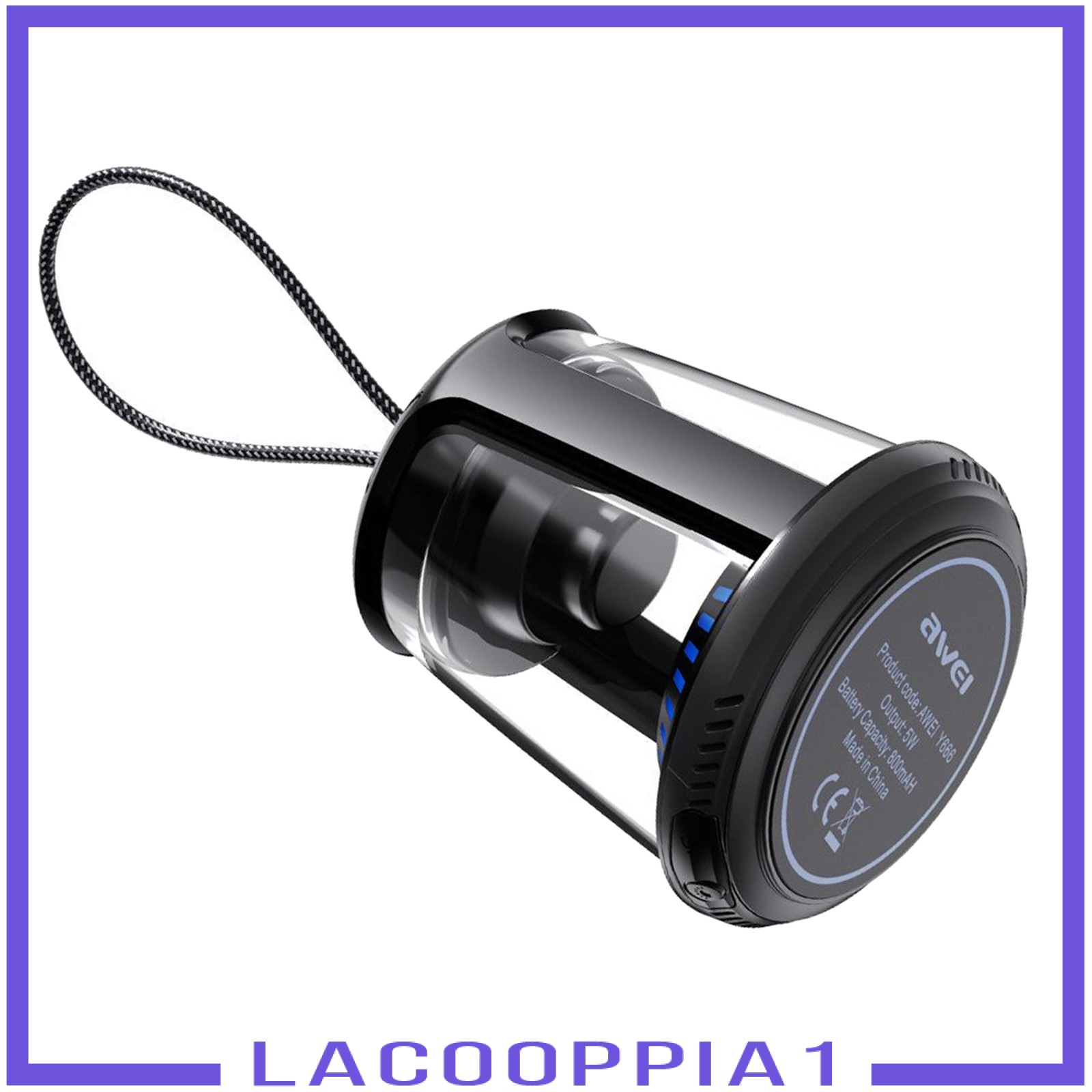 Loa Lapopopia1 Chống Nước Kết Nối Bluetooth Có Đèn Nhiều Màu Sắc