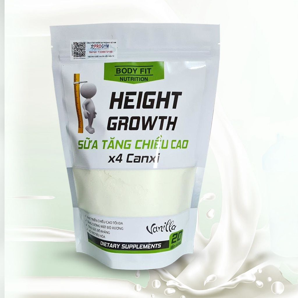 Sữa Tăng Chiều Cao X 4 Canxi HEIGHT GROWTH 500g