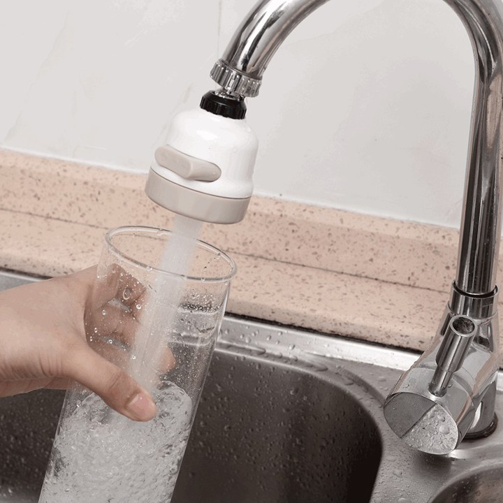 Đầu nối tăng áp cho vòi rửa chén 3 chế độ nước