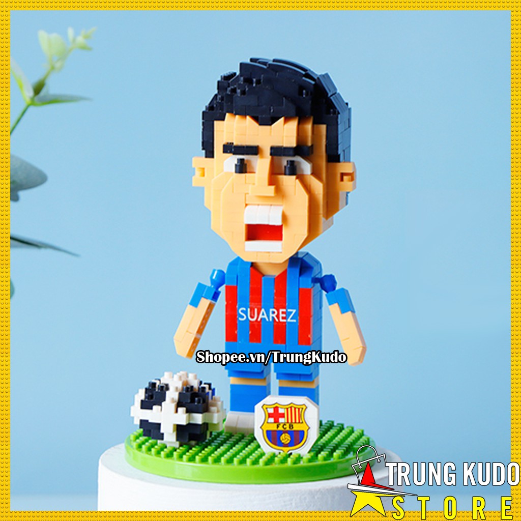 Lego Ronaldo Lego Messi Và Các Siêu Sao Bóng Đá - Đồ Chơi Xếp Hình Cầu Thủ Đá Bóng Neymar, Van Dijk, Salah