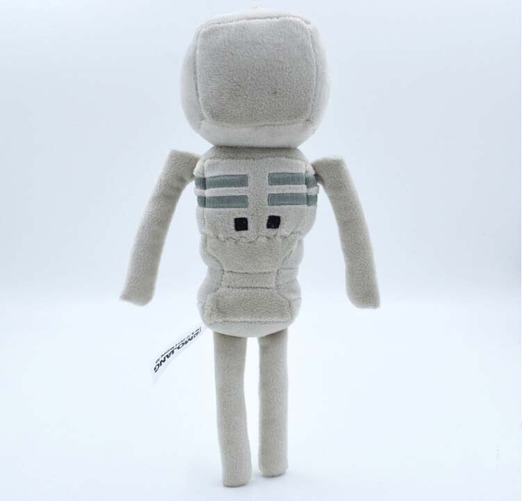 Búp bê nhồi bông hình Minecraft có lông mềm kích thước 15-26cm dành cho bé
