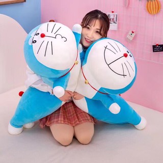 Gấu nhồi bông doraemon gối ôm doremon size lớn mềm mịn bông gòn êm ái yuta home