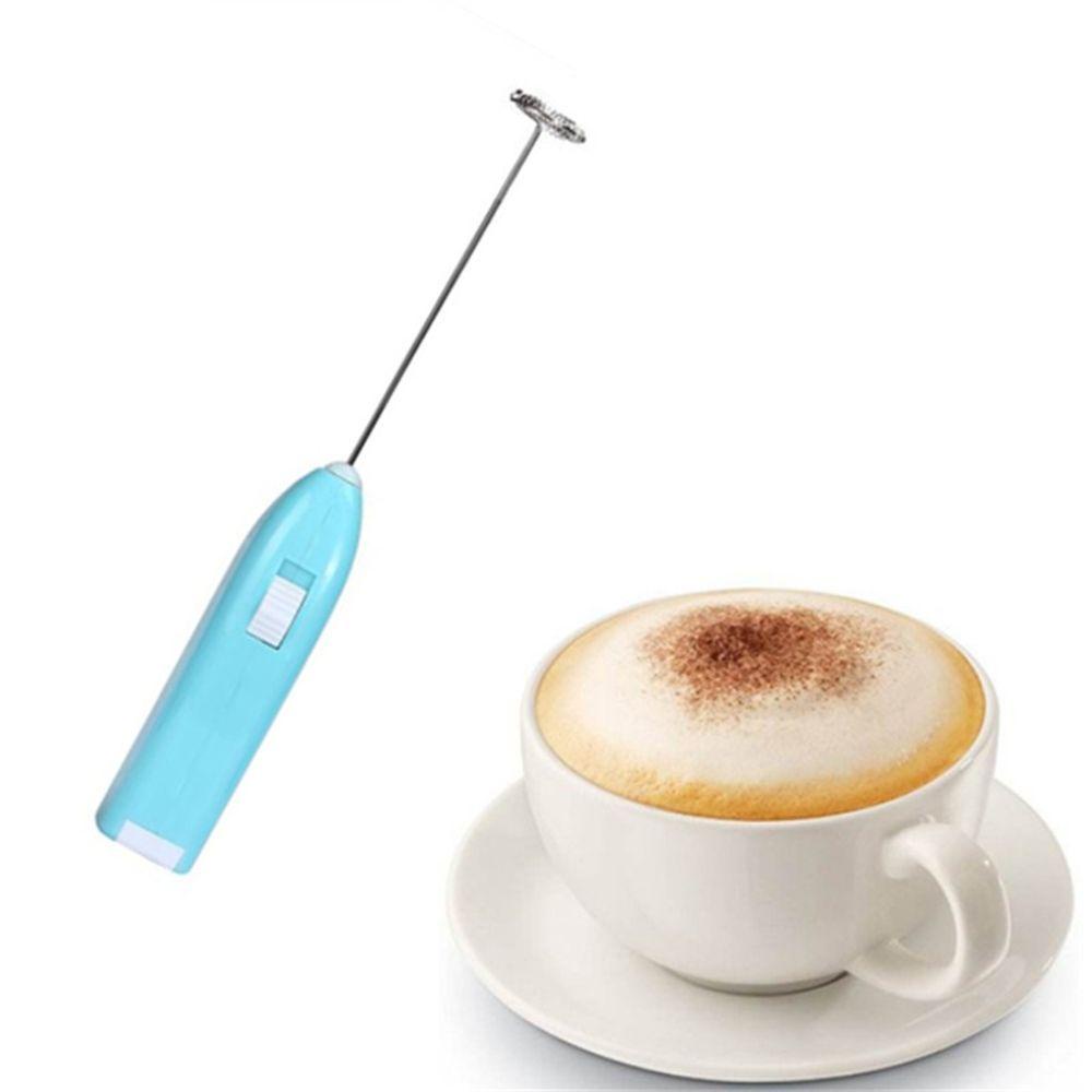 Máy đánh trứng/ trộn kem/ đánh bọt sữa cà phê bằng thép không gỉ cầm tay cho nhà bếp gia đình